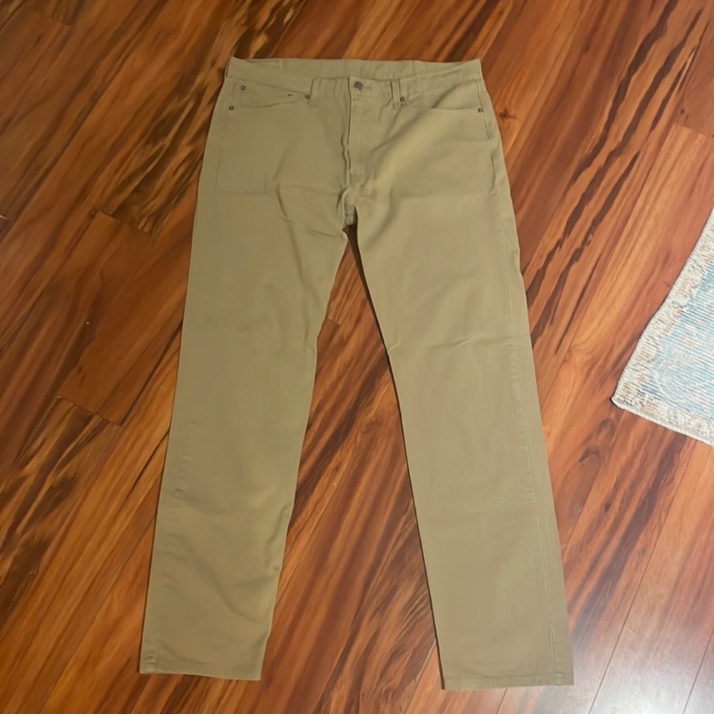 Mens Levi Khaki Jeans